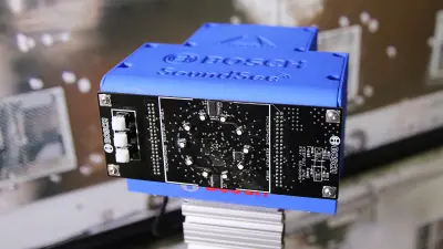 Das SoundSee-Modul für die ISS. Es wird auf einem Roboter der NASA durch die Raumstation schweben.