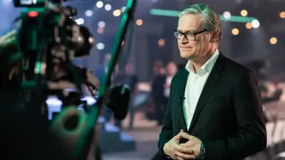Alexander Otto, Chief Executive Officer der ECE, in der Interview-Situation.