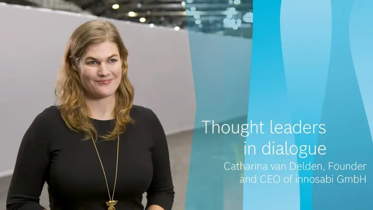 Thought leaders in dialogue: Catharina van Delden, CEO of innosabi