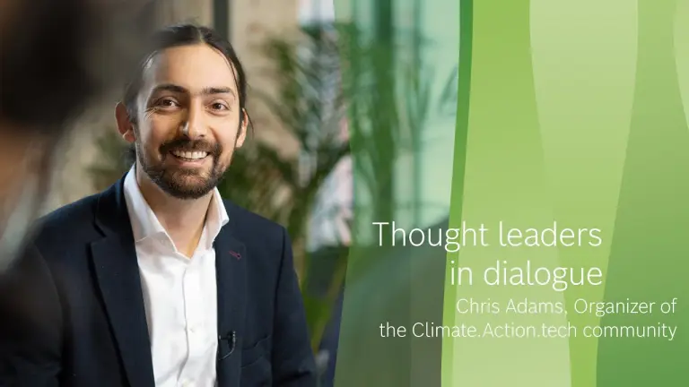 Thought leaders in dialogue: Chris Adams, organizer of ClimateAction.tech