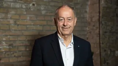 A portrait picture of Franz Josef Radermacher.