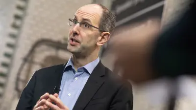 Scott Guthrie during an interview situation.