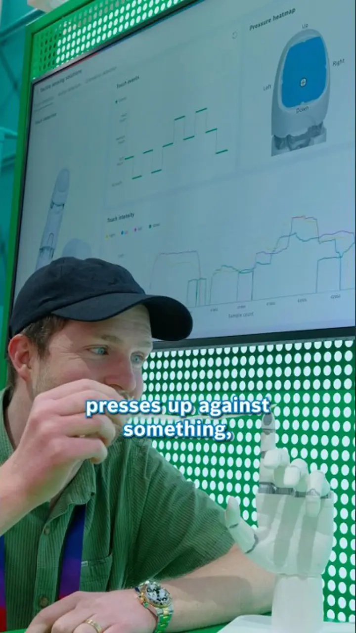 Man during a talk