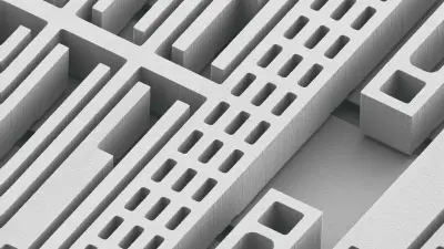 The image of a scanning electron microscope reveals the tiny structures of a sensor.
