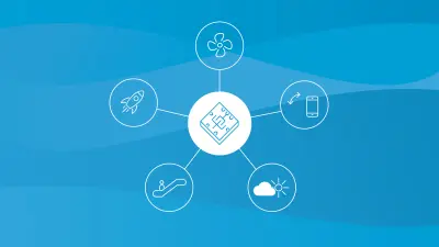 The infographic shows the different areas in which MEMS sensors can deliver data.