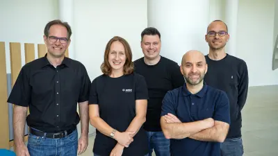 The Bosch Research team working on GenAI-based Software Engineering: Jochen Quante, Andrea Flexeder, Martin Leinberger, Matthias Woehrle, and Jesko Hecking-Harbusch.