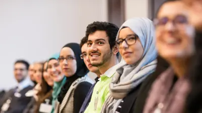 Teilnehmer im Yallah!-Projekt